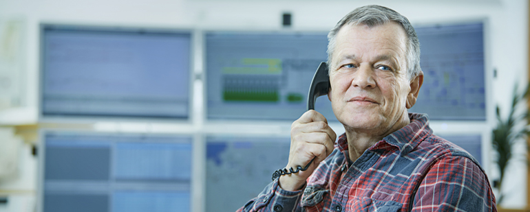 VEKS transmission , vagt i driftscentralen 